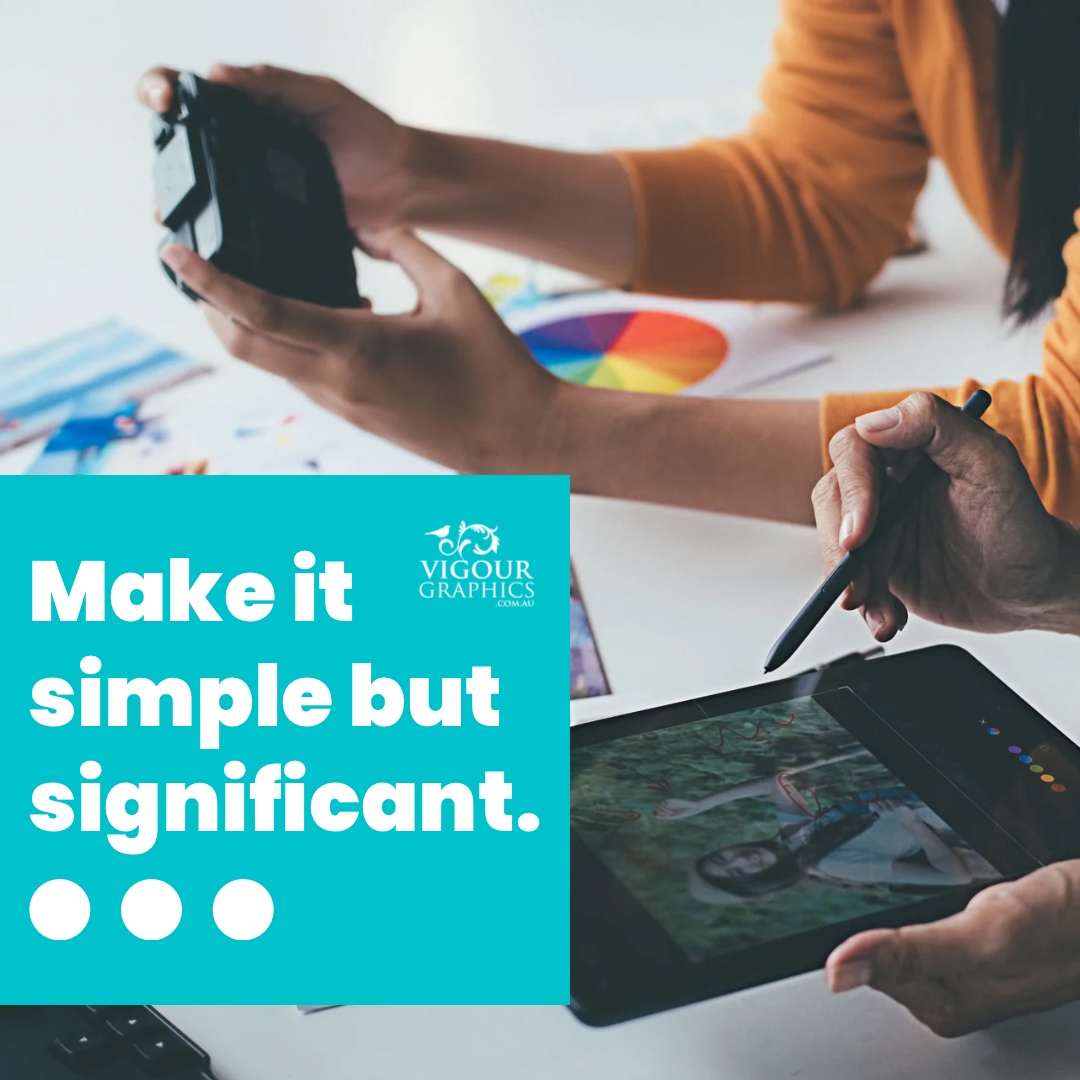 Vigour Graphics - 🔍 Make it simple but significant! ️💡...