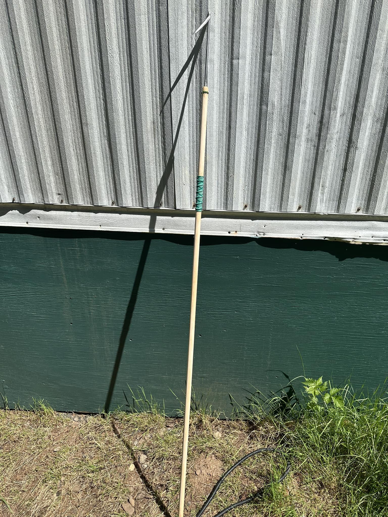 dowel as fish pole Fishing Rod Rack How to make a Doll