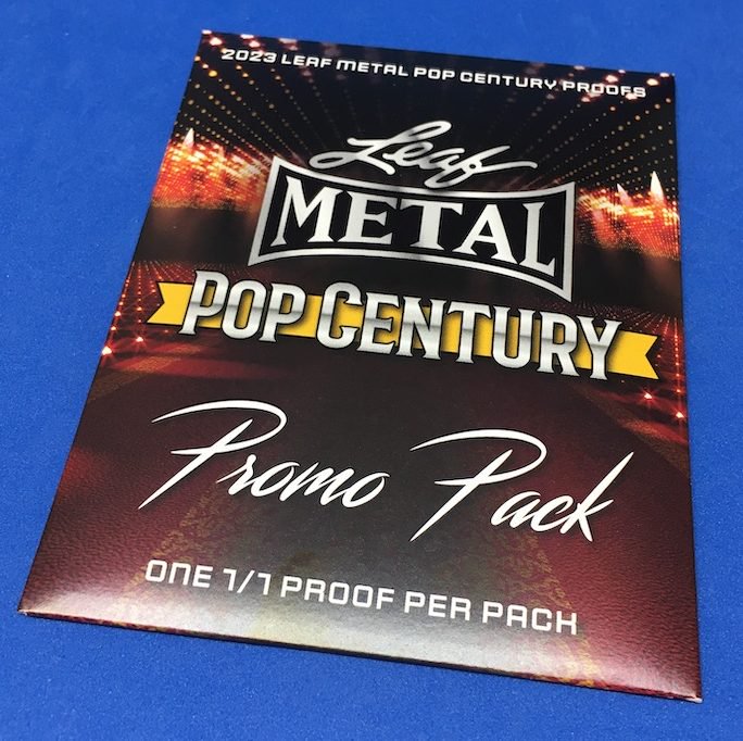 What does 1/1 mean on Leaf Metal Pop Century cards?