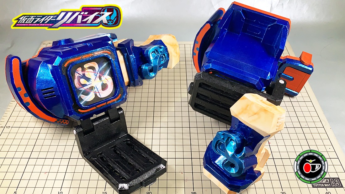Kamen Rider Invicible Jeanne & King Cobra Vistamp.