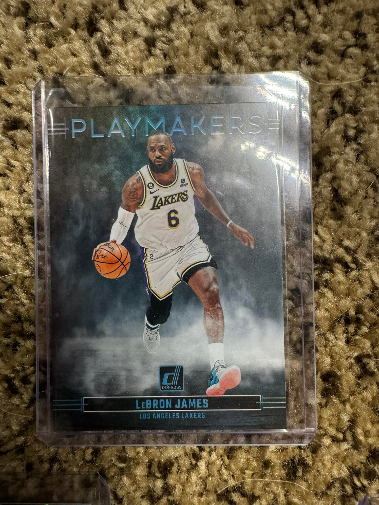 This LeBron James 50K career points card /10 was just pulled by a 