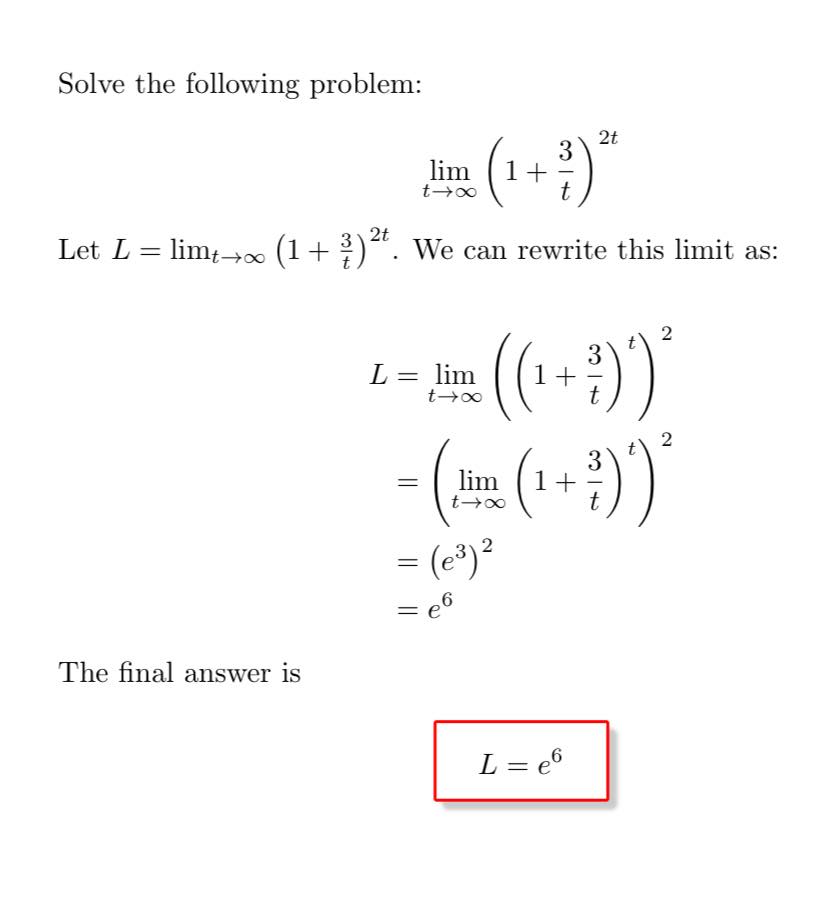 Integral calculus | Application of Euler Limit | Facebook