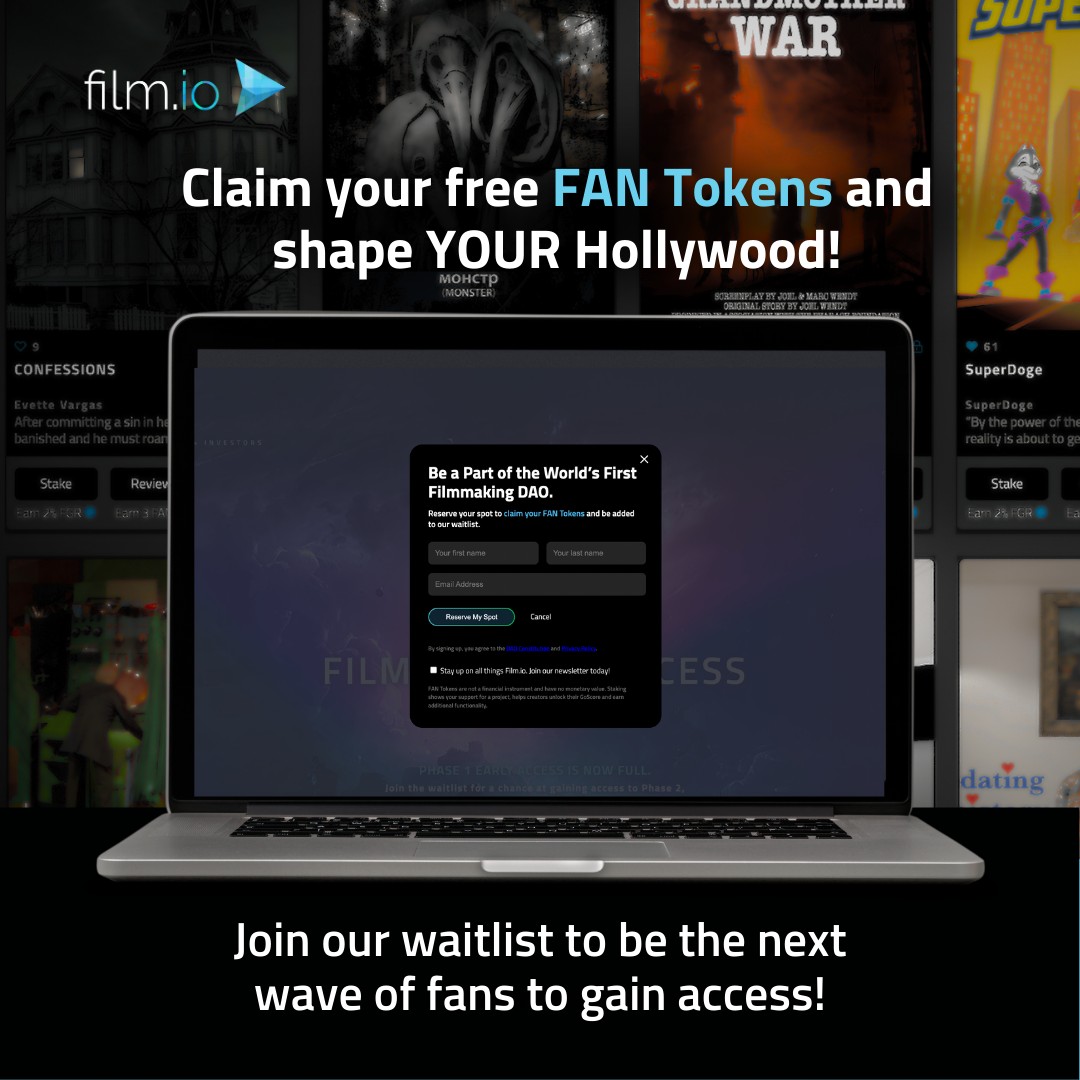 Film.io - Film.io's Early Access is here, giving our pioneering members ...