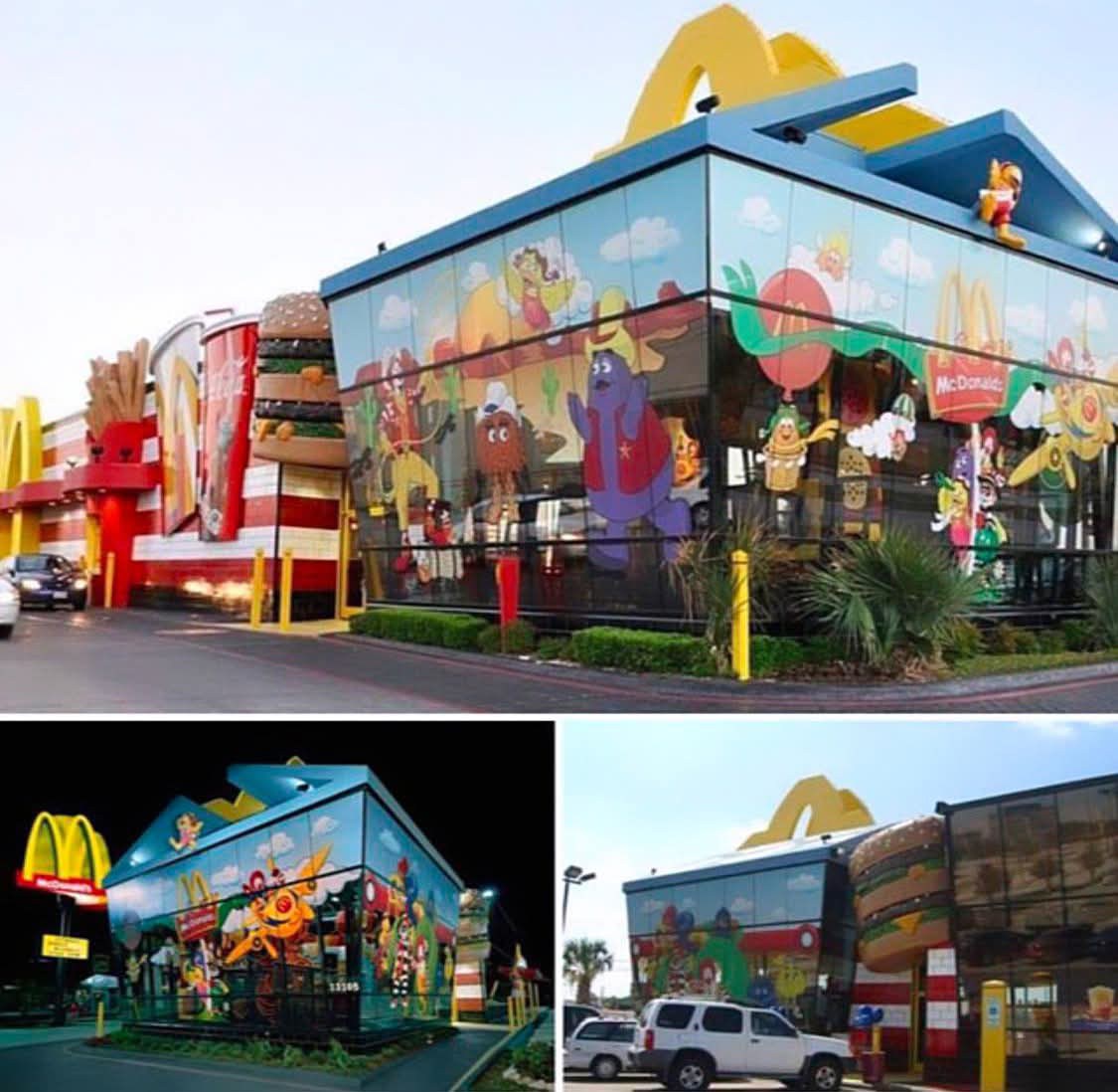 Did you know? In the 90s, there was a McDonald's that looked like