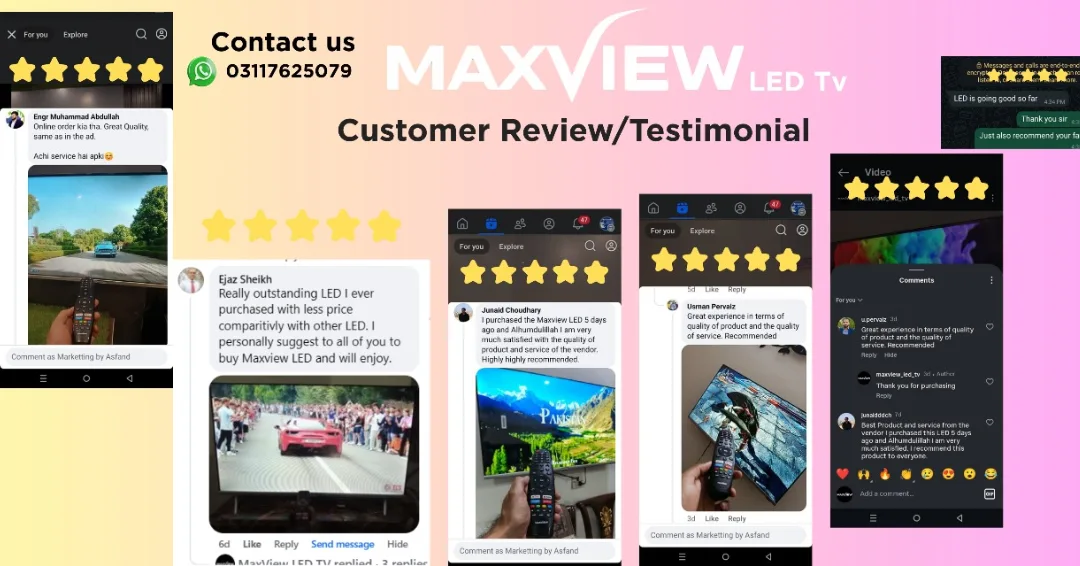 MaxView LED TV | Lahore