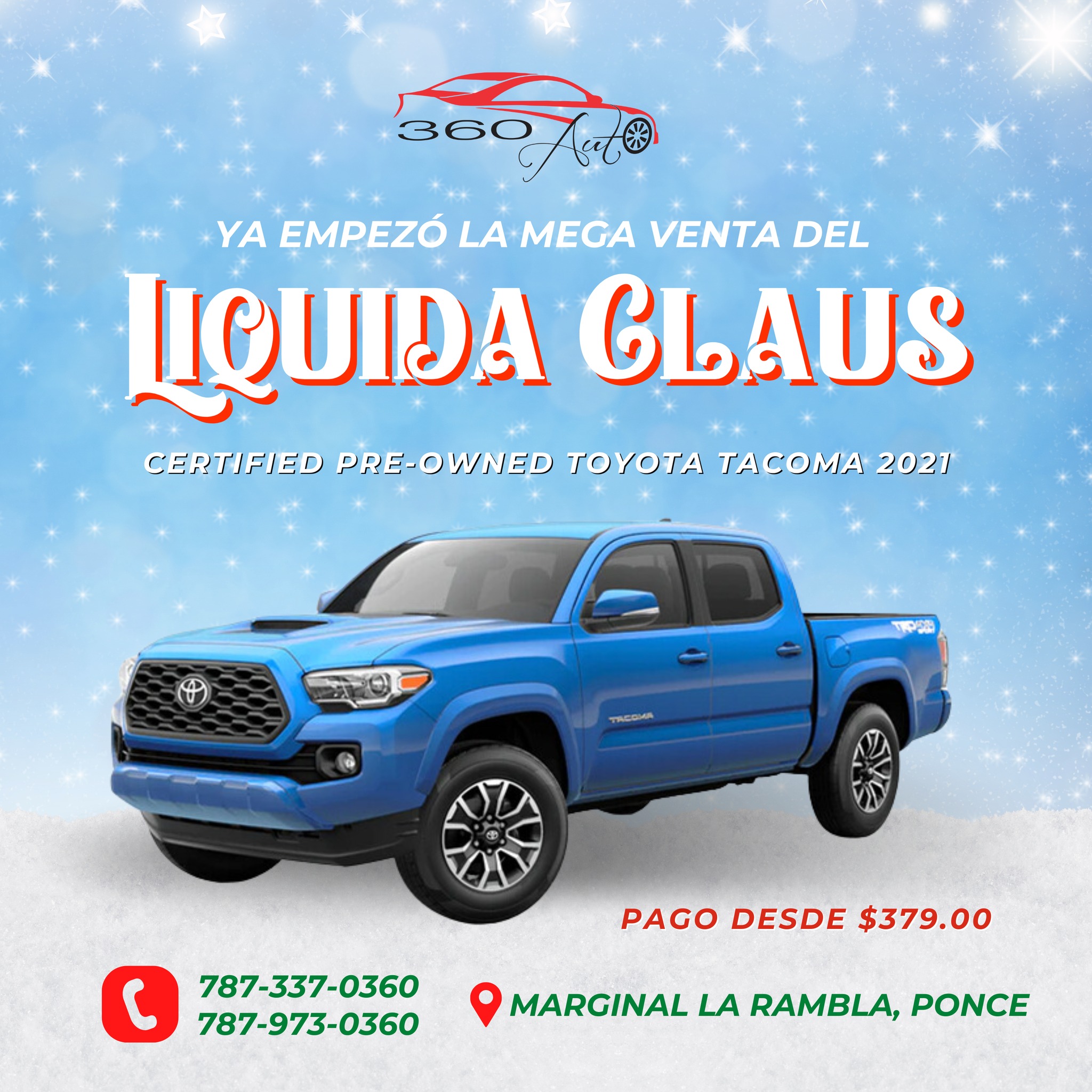360 Auto PR - Celebra la navidad en grande con nuestra...