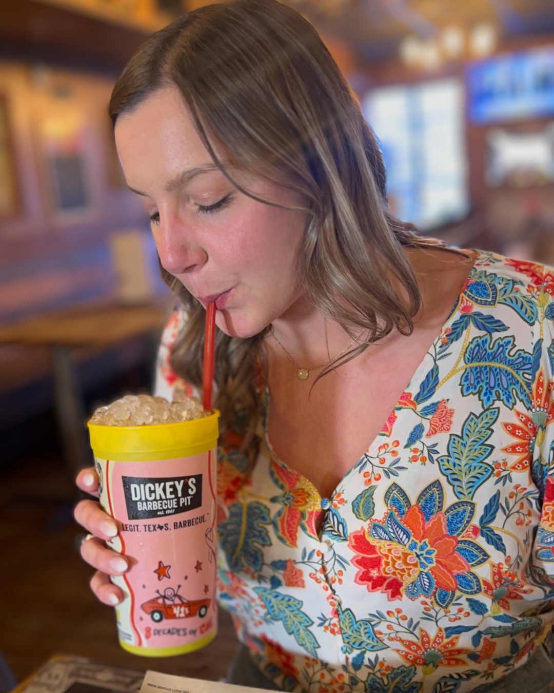 Dickey's - Sipping for a cause 🎀! Introducing our Pink Big Yellow Cup 💖 ...