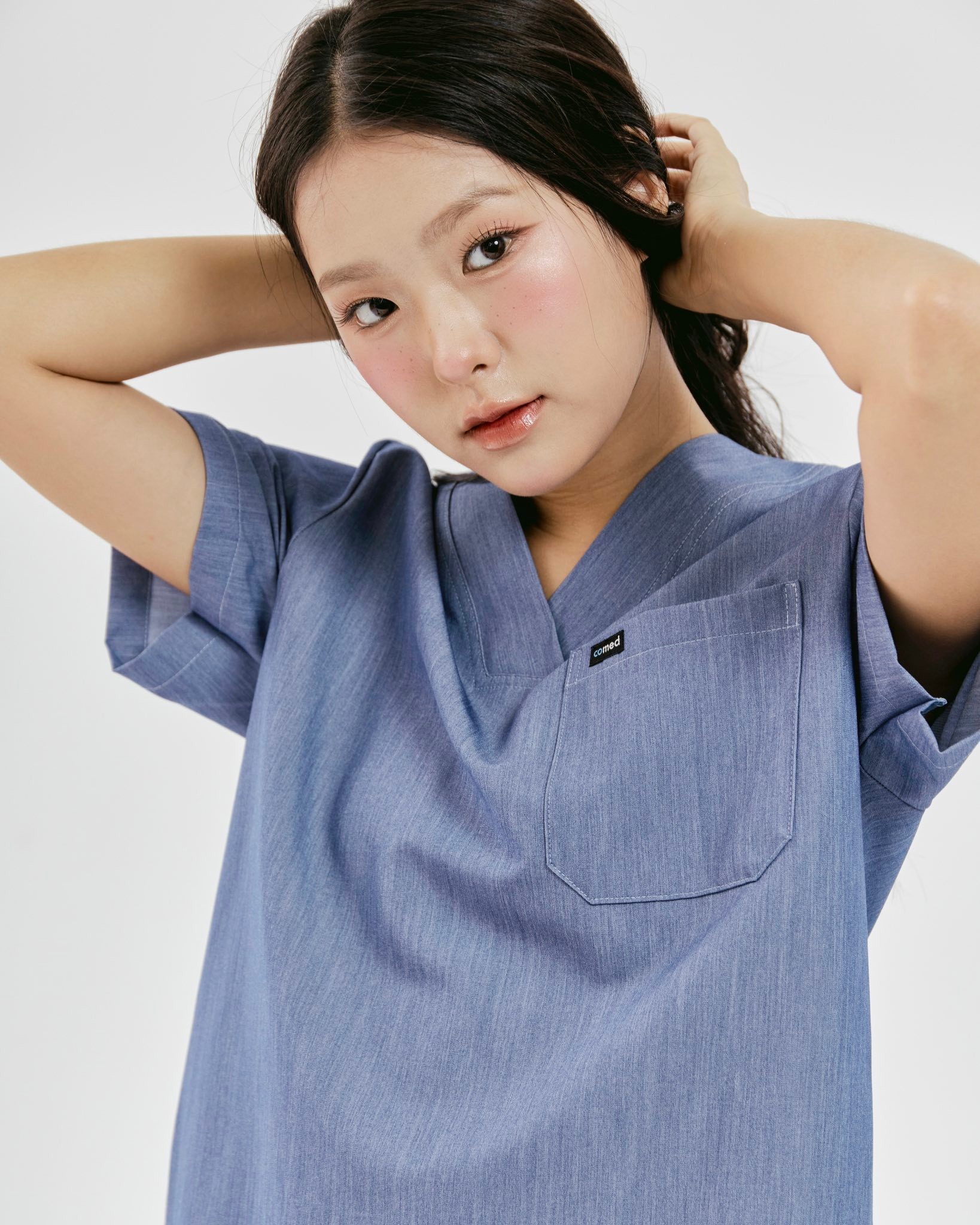 Comed.scrub - FELLOW | DENIM BLUE สีขายดีตลอดกาลของรุ่น Fellow สินค้า ...