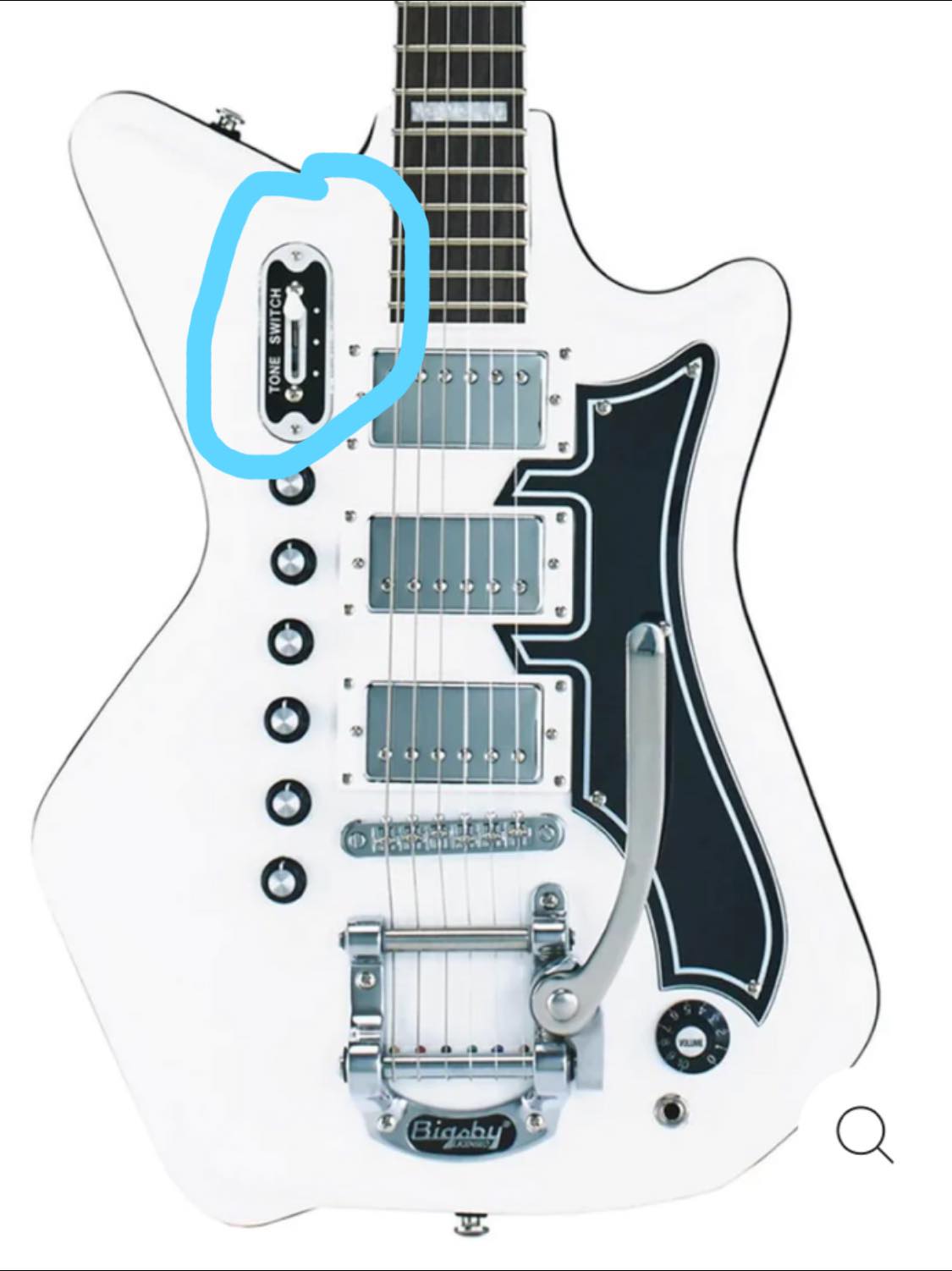 Where to find a replacement switch for Aria AOD-1 overdrive