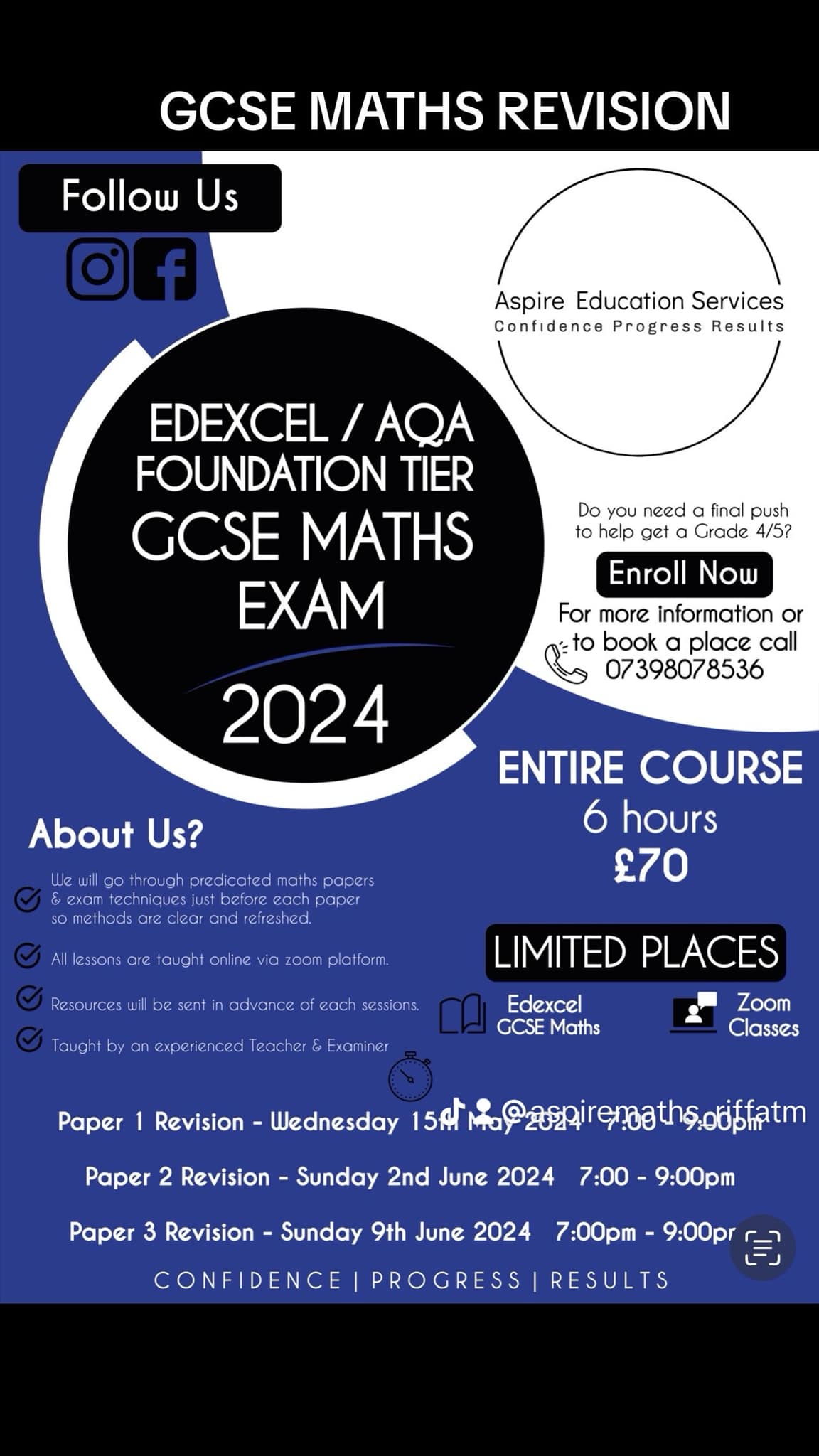 Aspire Maths | Manchester