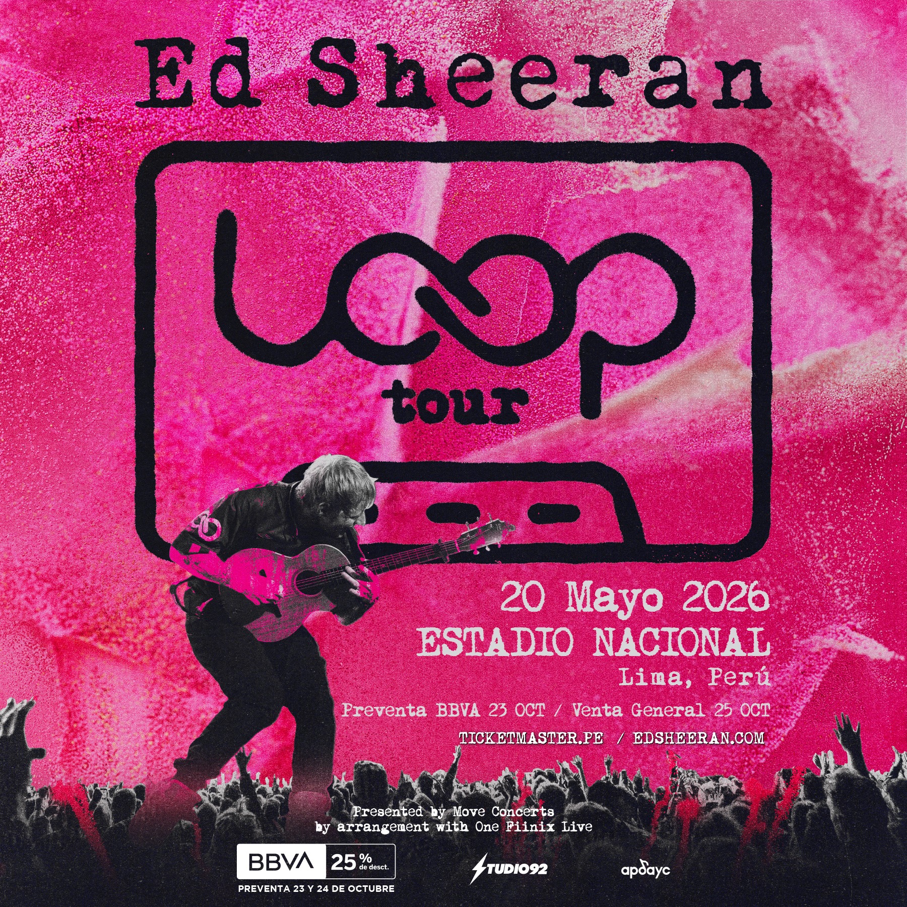 Ticketmaster - ¡ED SHEERAN, la superestrella mundial llega a Lima, Perú ...