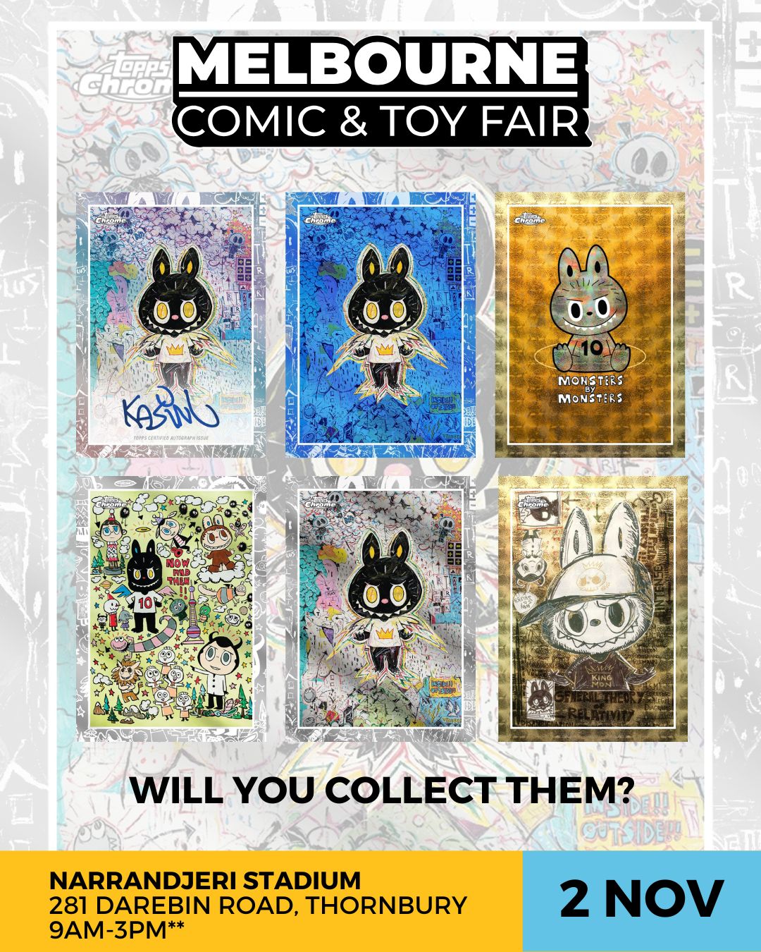 Labubu Trading Cards Topps has partnered with How2Work and Pop