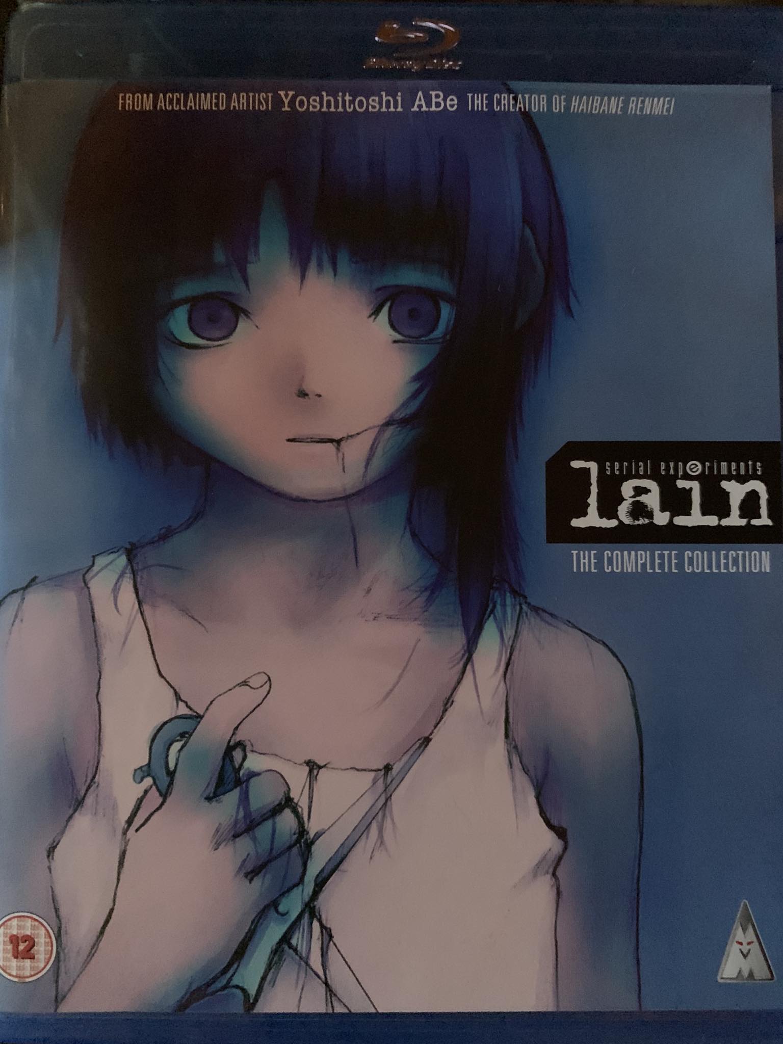 Found physical copy of Lain on DVD