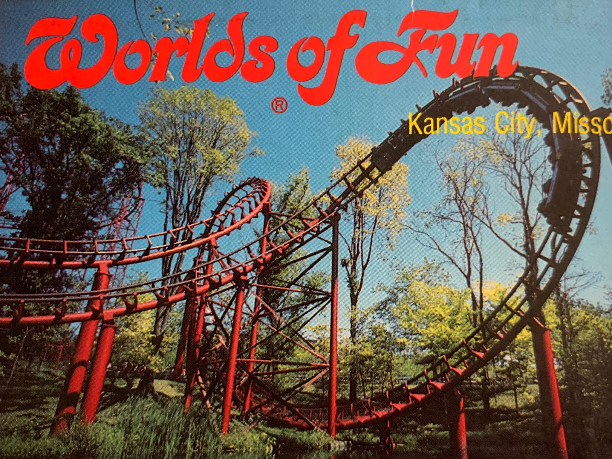 Orient Express coaster at Worlds of Fun
