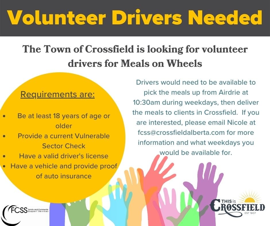 The Town of Crossfield is looking for... - Town of Crossfield | Facebook