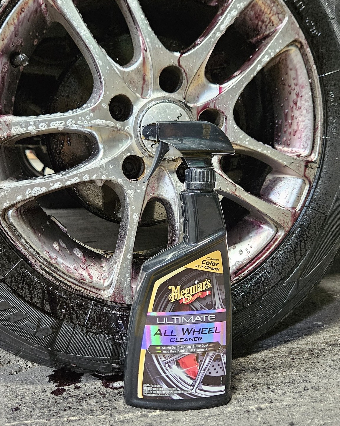 Con el All Wheel Cleaner podemos... - Meguiars Costa Rica