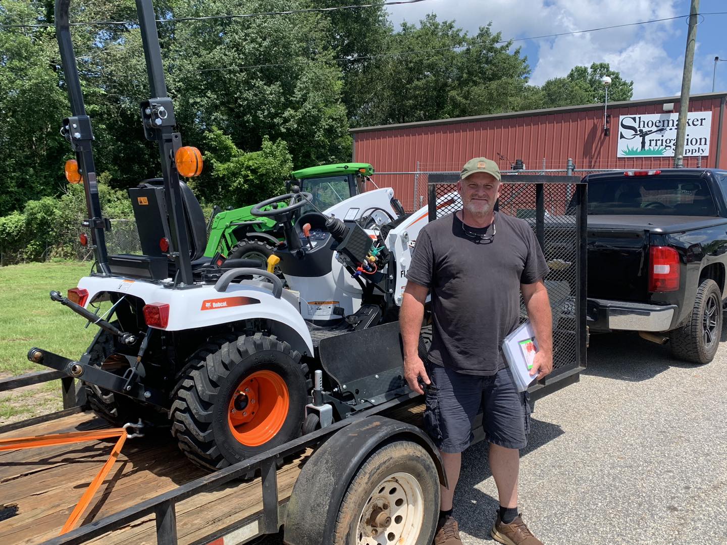 👏 Tim rode in today... - Bobcat of Athens/Shoemaker Equipment