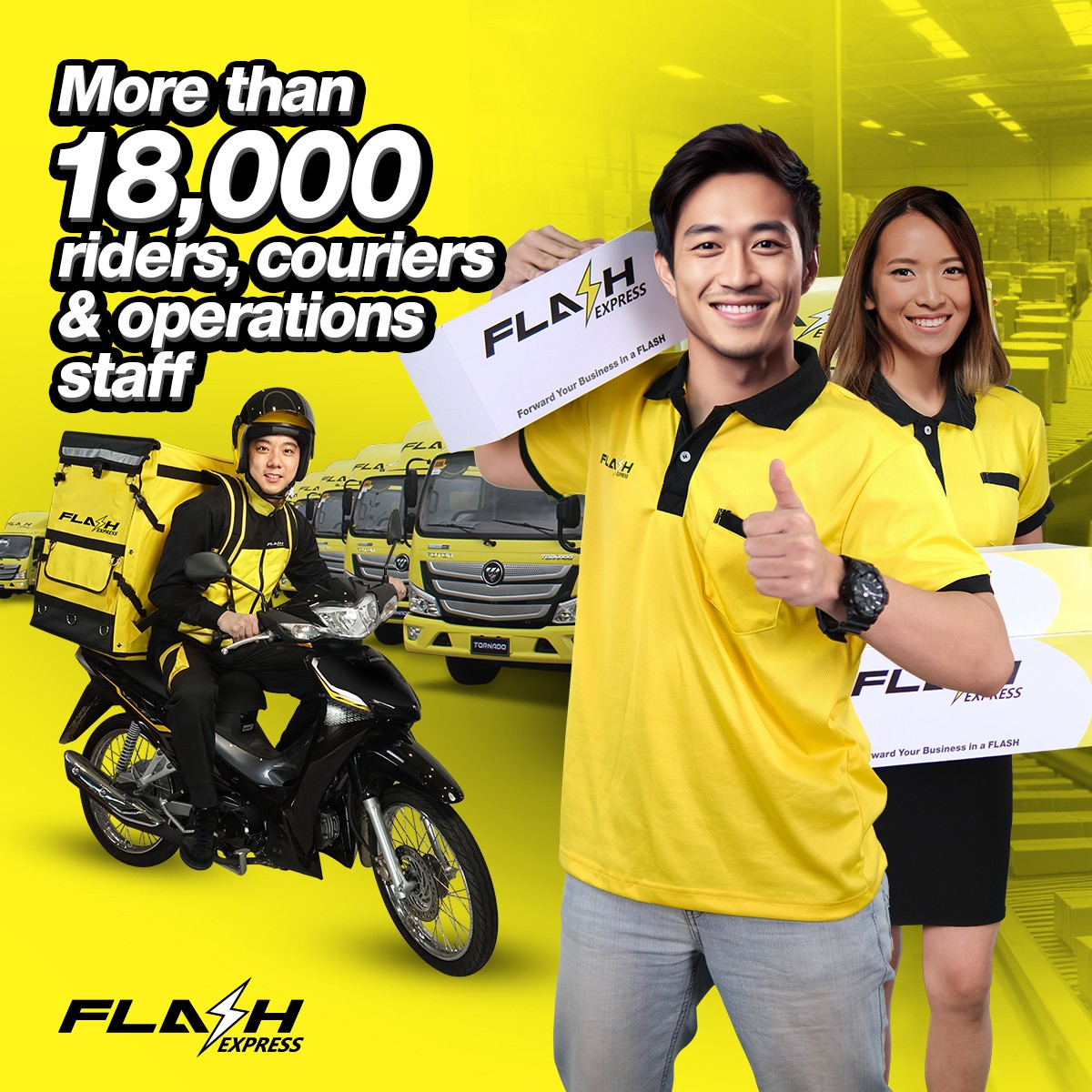Our hardworking riders and... - Flash Express Philippines | Facebook