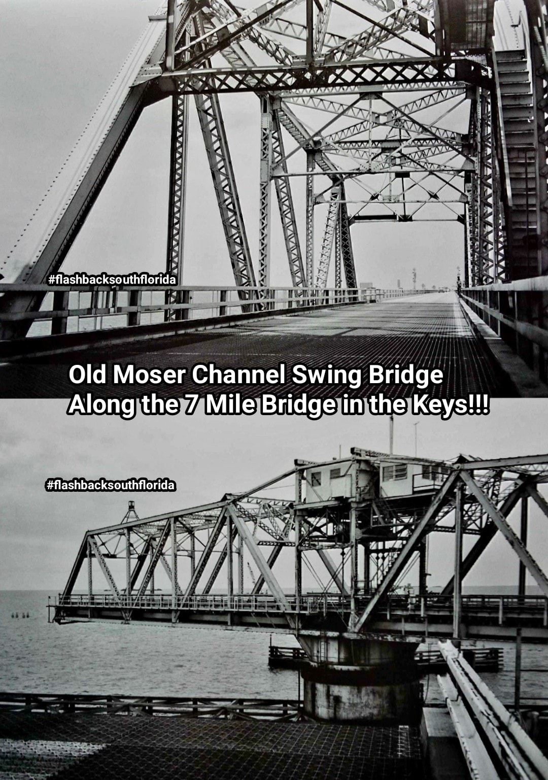 FLASHBACK to the Old Moser Channel Swing Bridge Along the 7 Mile