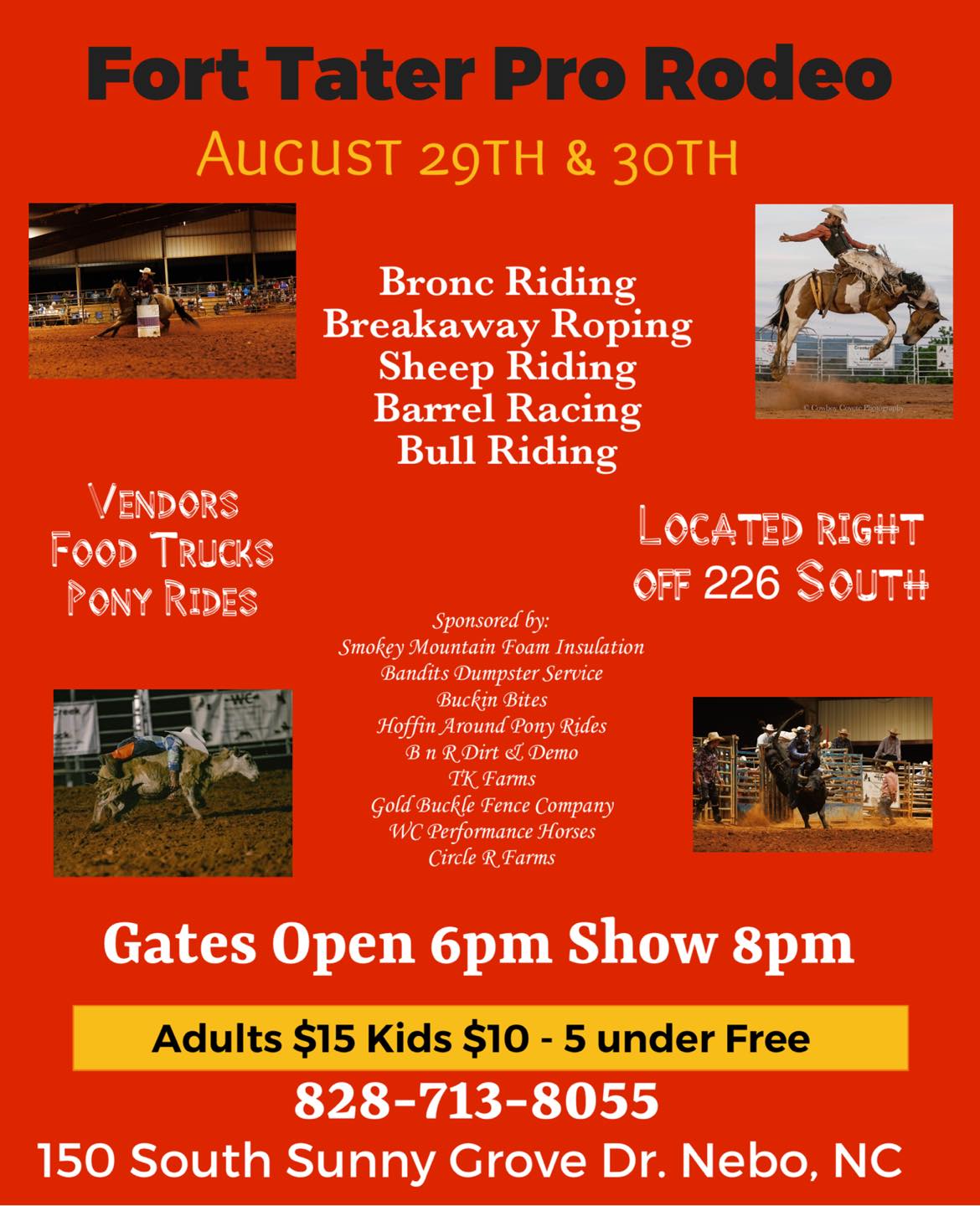 WC Rodeo Company | Alexander NC