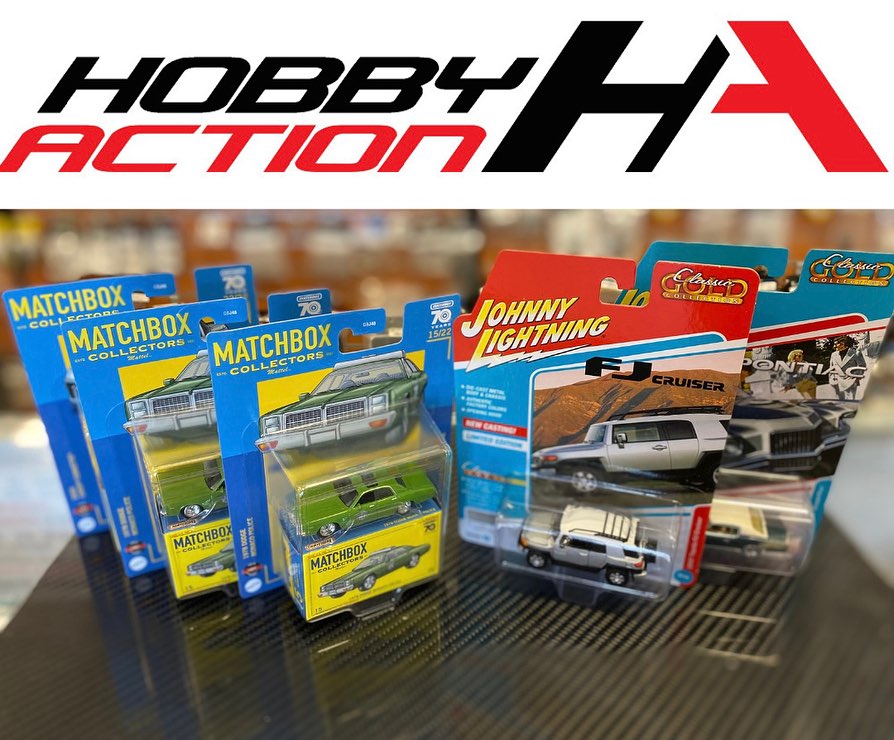 Fresh shipment of @matchboxworld... - Hobby Action RC Raceway