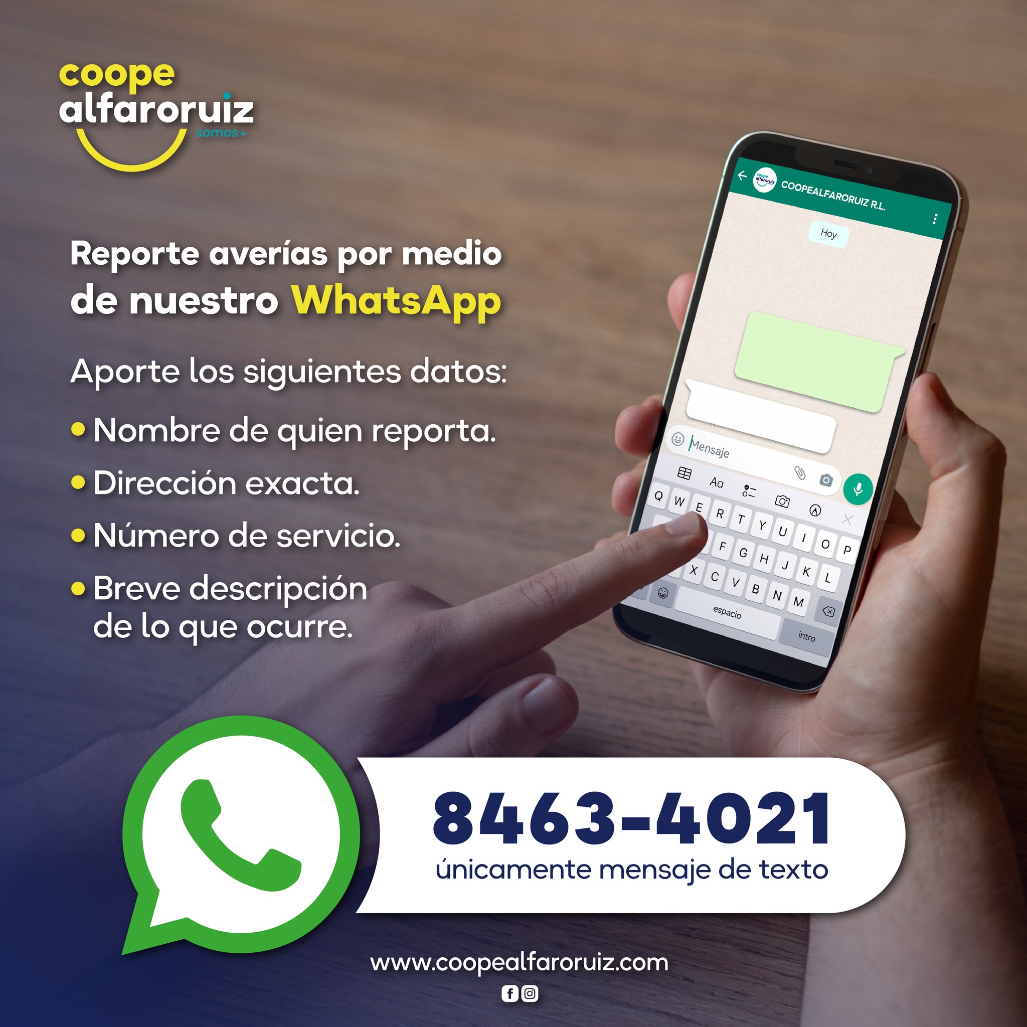 Recuerde que aparte de nuestra... - Coopealfaroruiz RL | Facebook