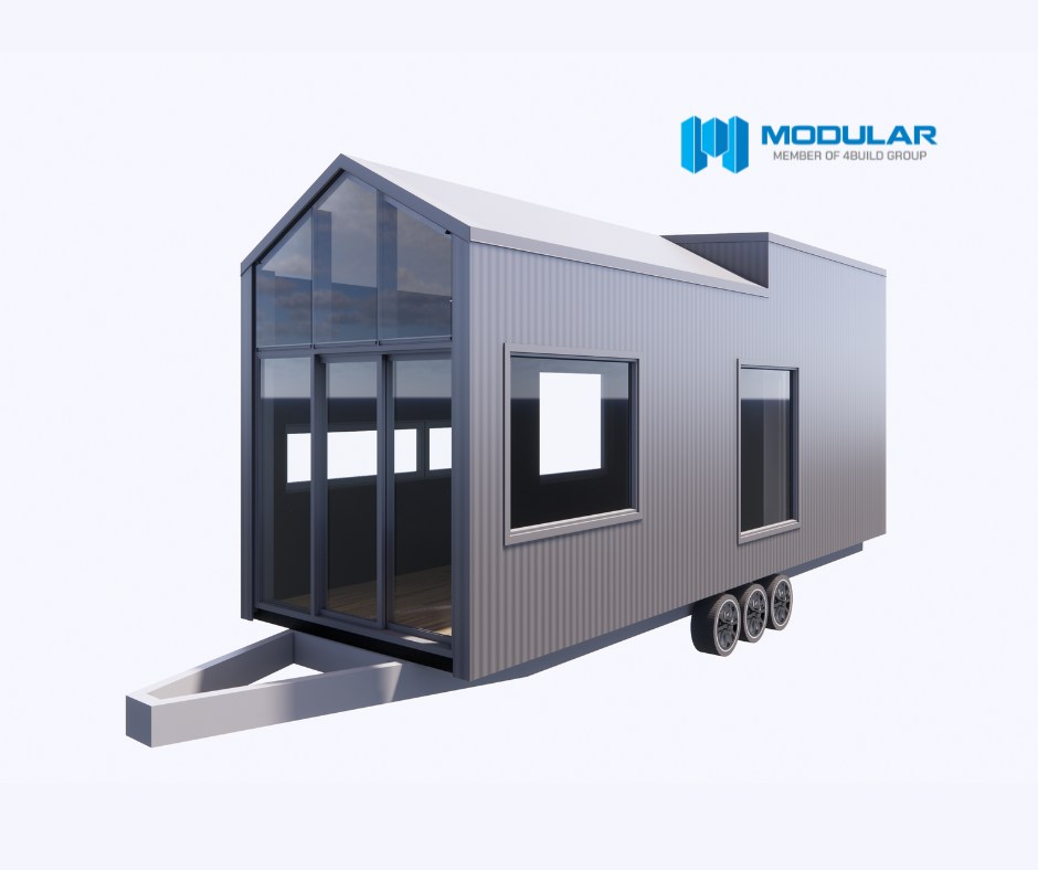 M Modular - A Tiny Home on Wheels (Mobile Home) from 3D... | Facebook