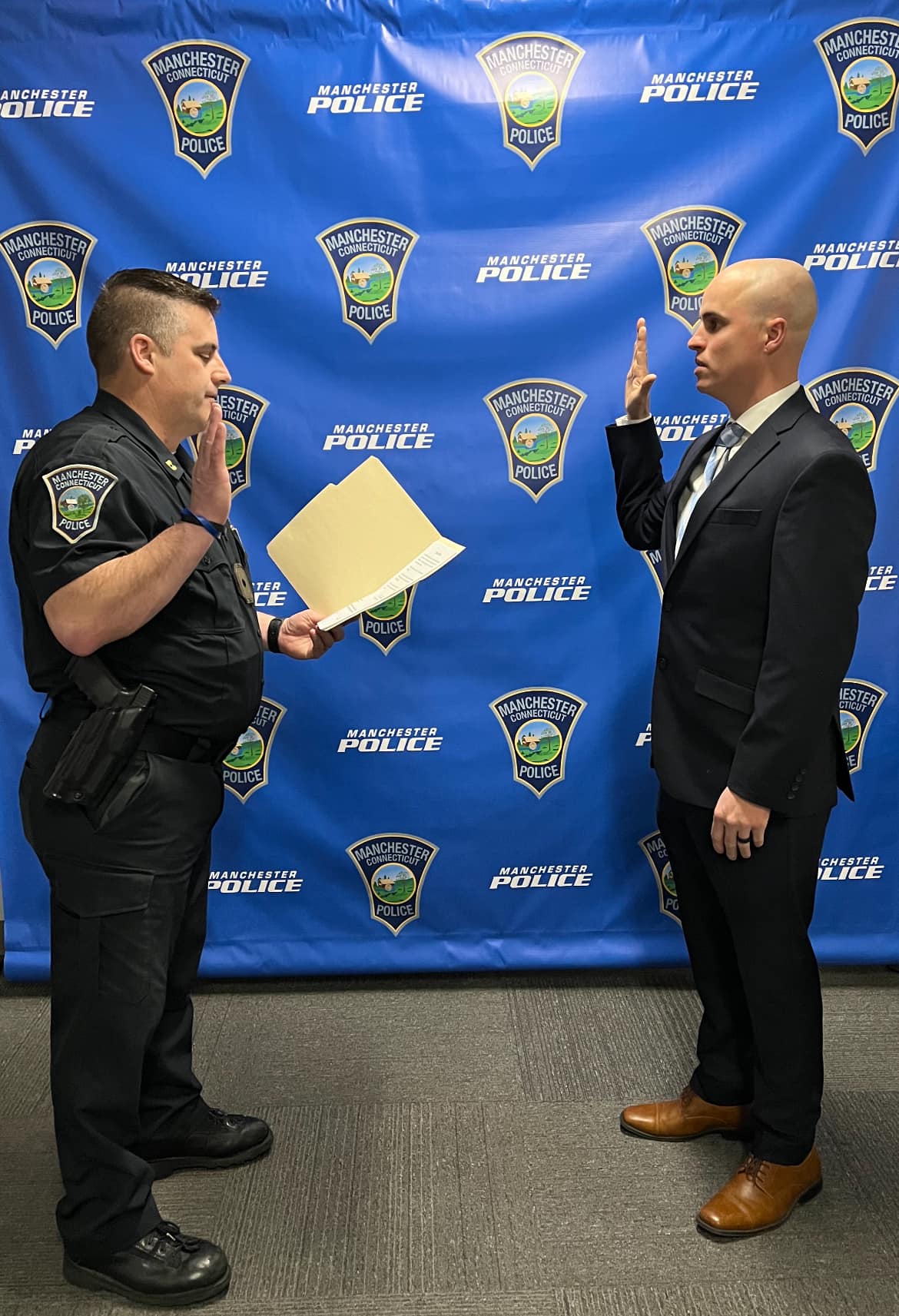 Daniel Philbrick was sworn... - Manchester Police Department | Facebook