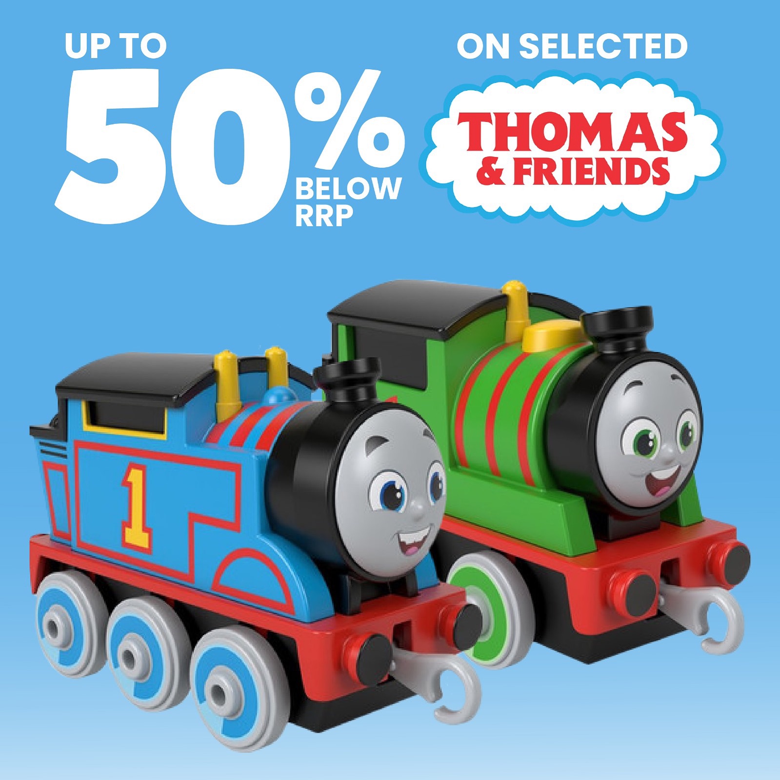 Experience the joy of Thomas & Friends! Where fun and friendship come together 🚂 Shop our range in-store and online now 🤩