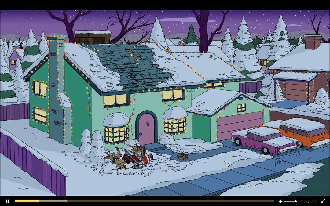 Springfield at night