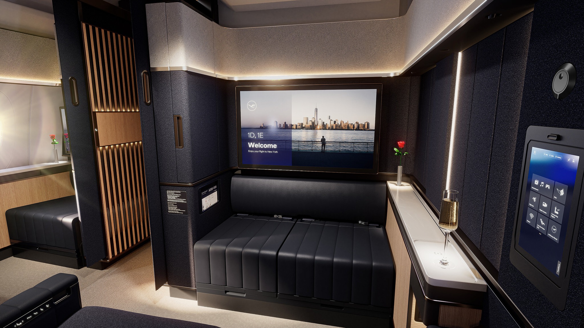 New Lufthansa First Class Exclusive Loungewear Inspired by the Sky