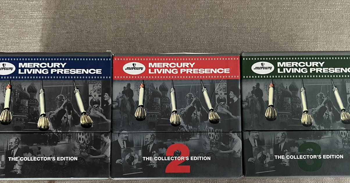 Interesting covers from Mercury's Living Presence series, No. 4: