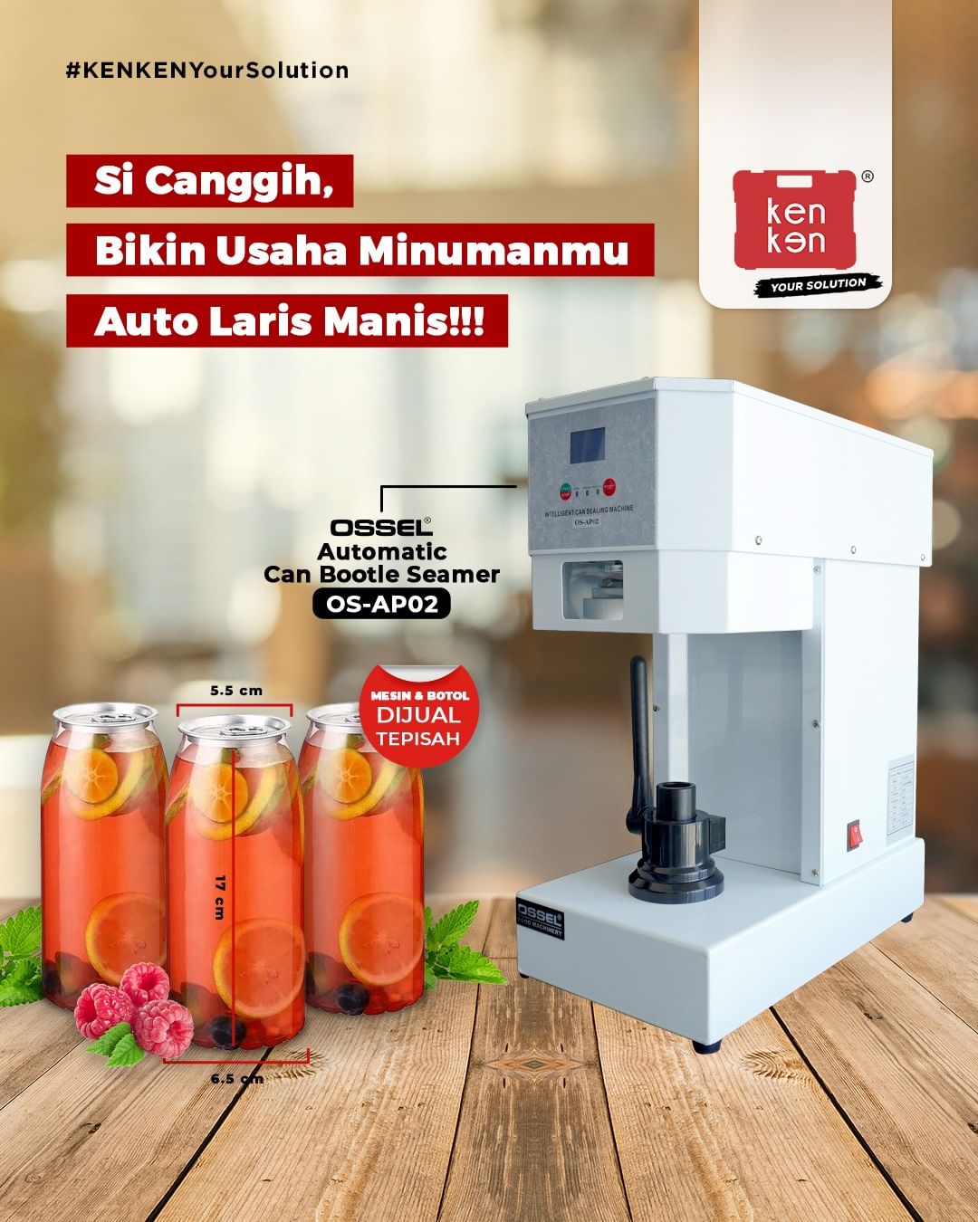 Tingkatkan kemasan produksi minumanmu... - Ken Ken Indonesia | Facebook