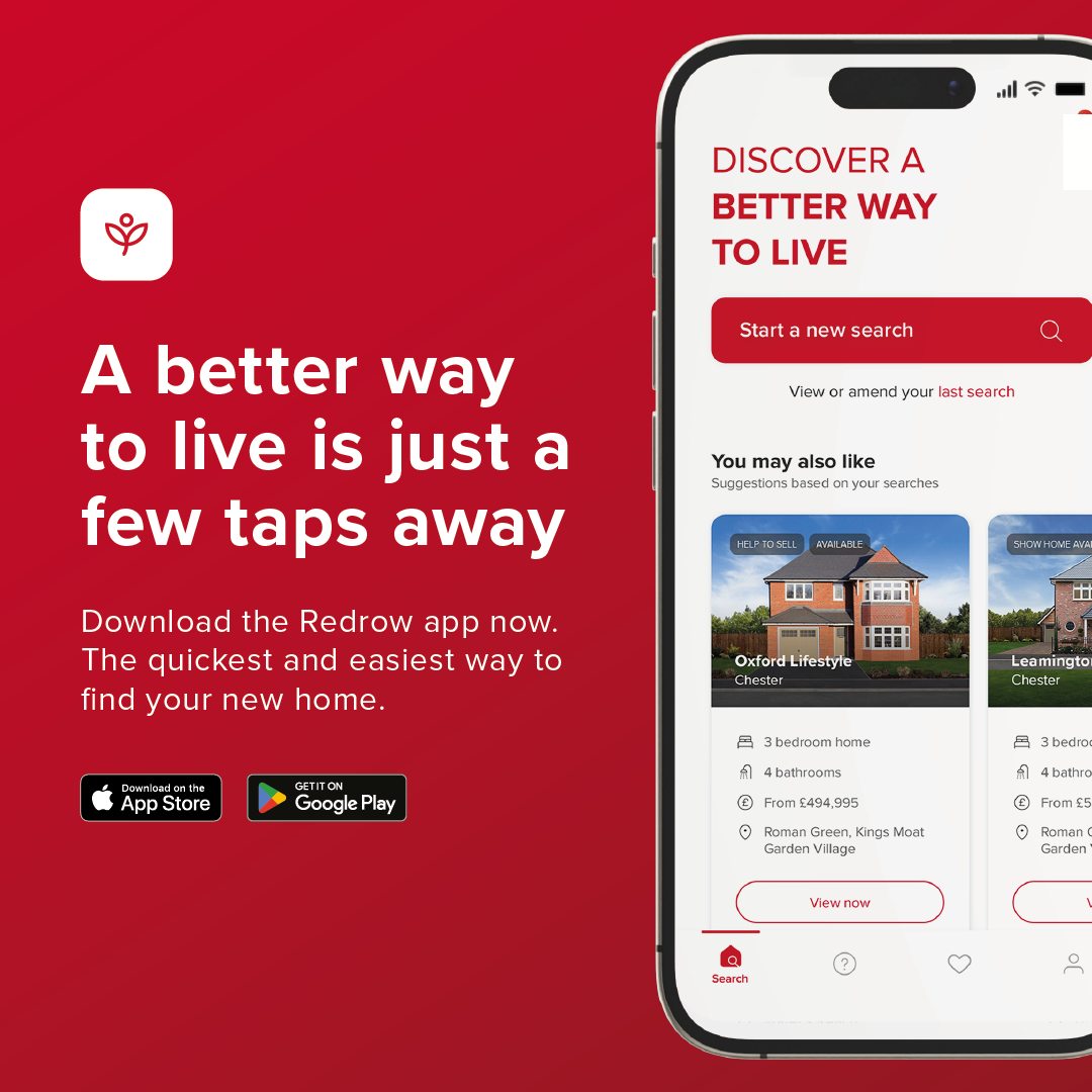 Redrow - App, app and away 📲 Yes you heard correctly,... | Facebook