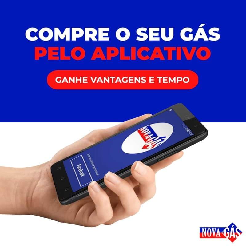 Nova Gás - Super vantagens! Baixe o app e acumule...