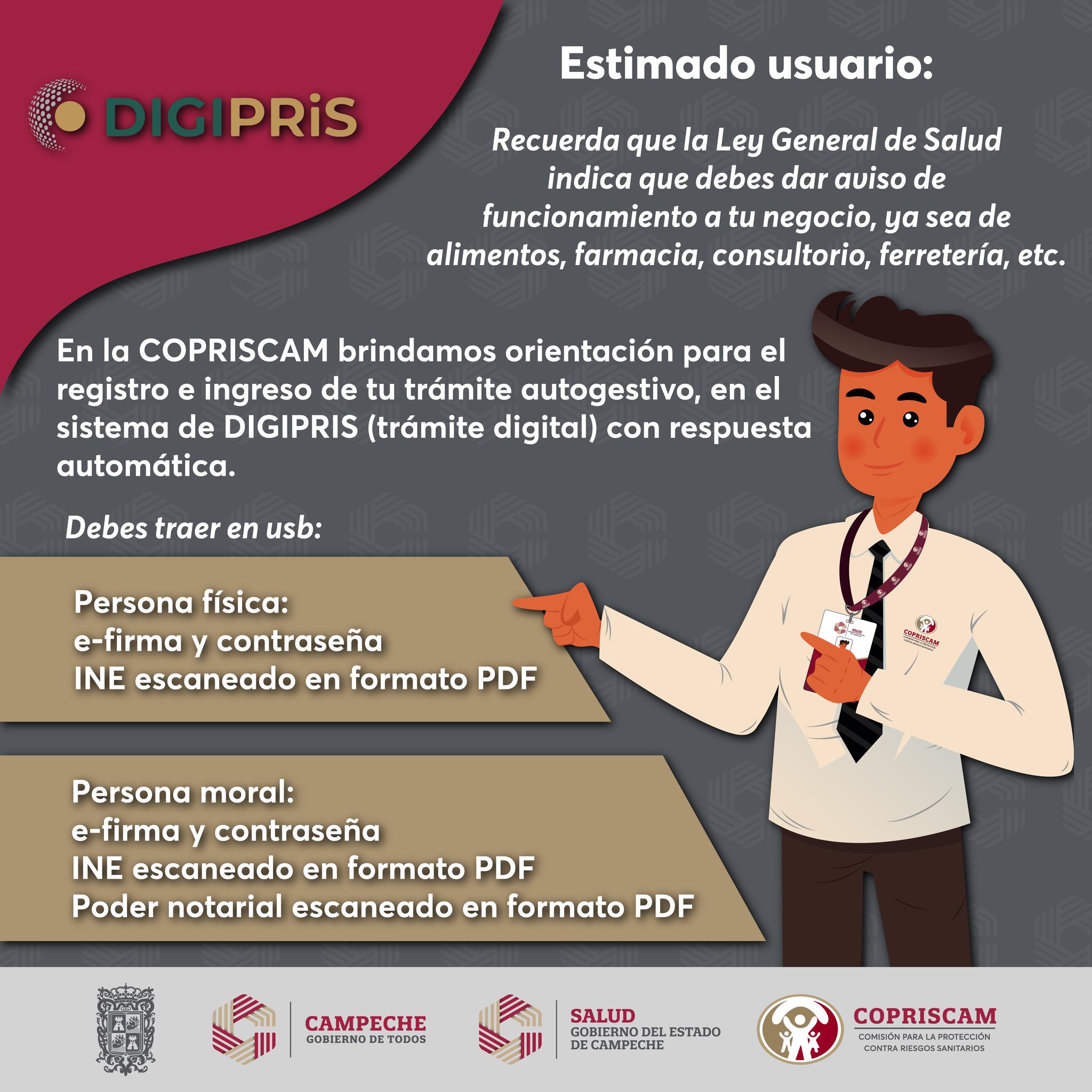 COPRISCAM - ¿Ya conoces DIGIPRiS? COFEPRIS mantiene la... | Facebook