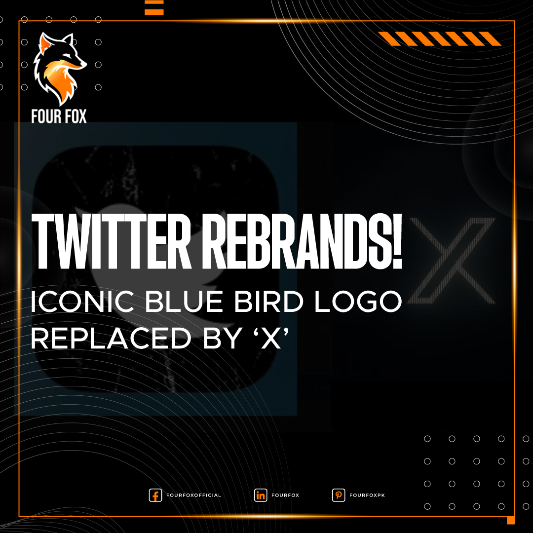 Four-Fox - Big news! Twitter bids farewell to its iconic blue bird logo ...