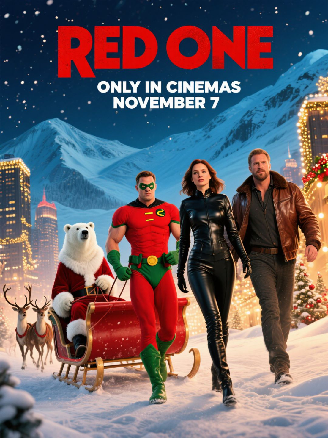 CineVerse - 🎬 Red One (2024) – A Holiday Adventure with a Twist of ...