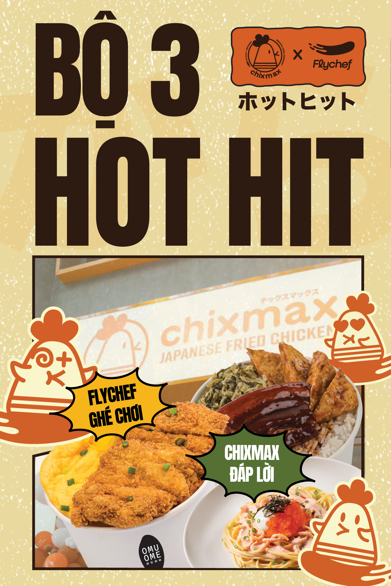 Top 3 món Flychef đang... - Chixmax - Gà Tươi Rán Nhật Bản | Facebook