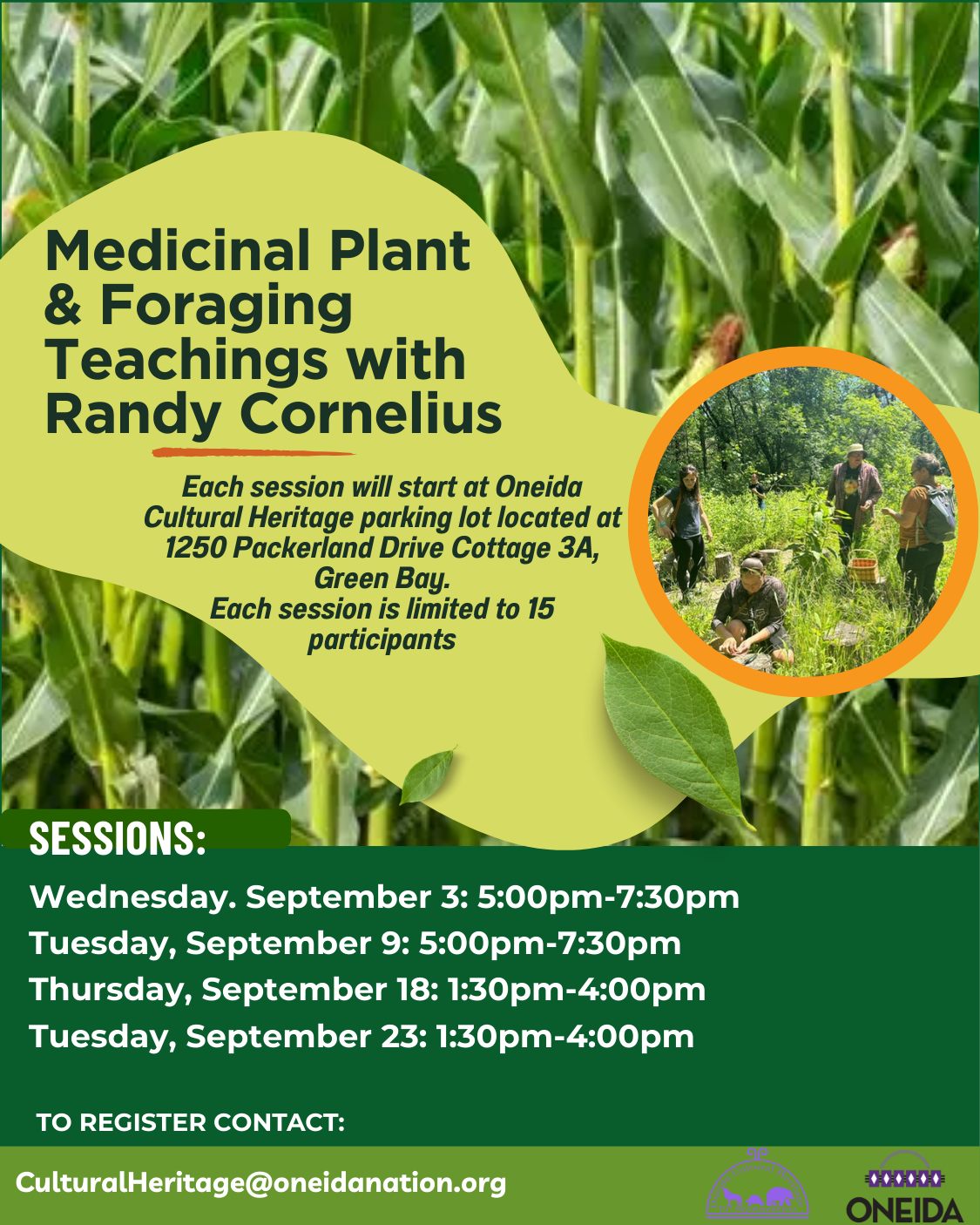 Oneida - Join us in September for Medicinal plant & foraging!🌱 See ...