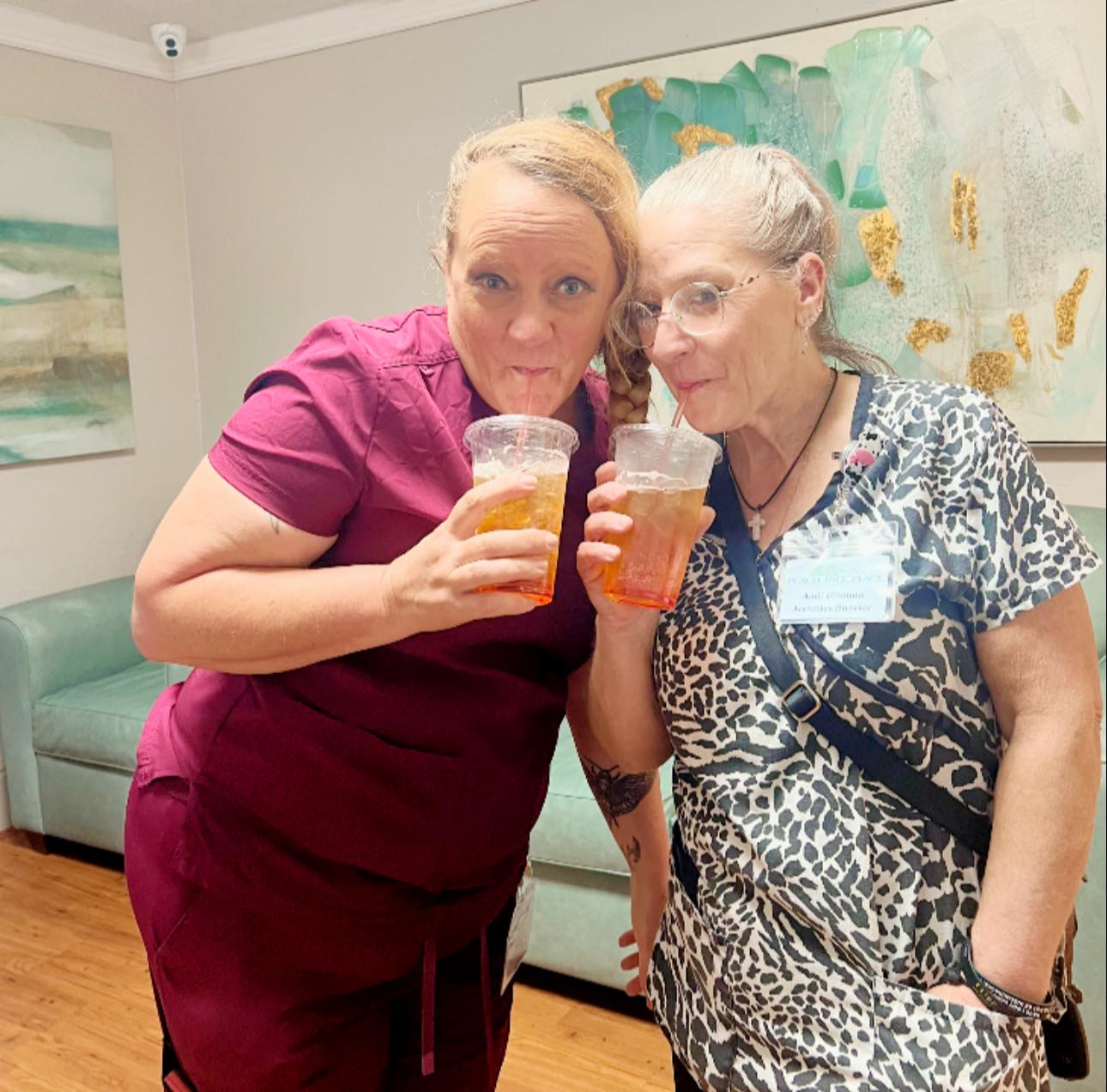 Thank you so much for bringing energy drinks for all of our staff
