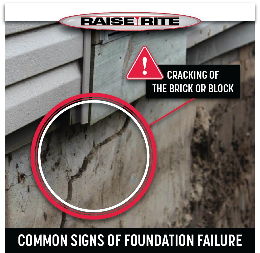Do you see cracks in your brick or block? ⚠️This is a common sign of ...