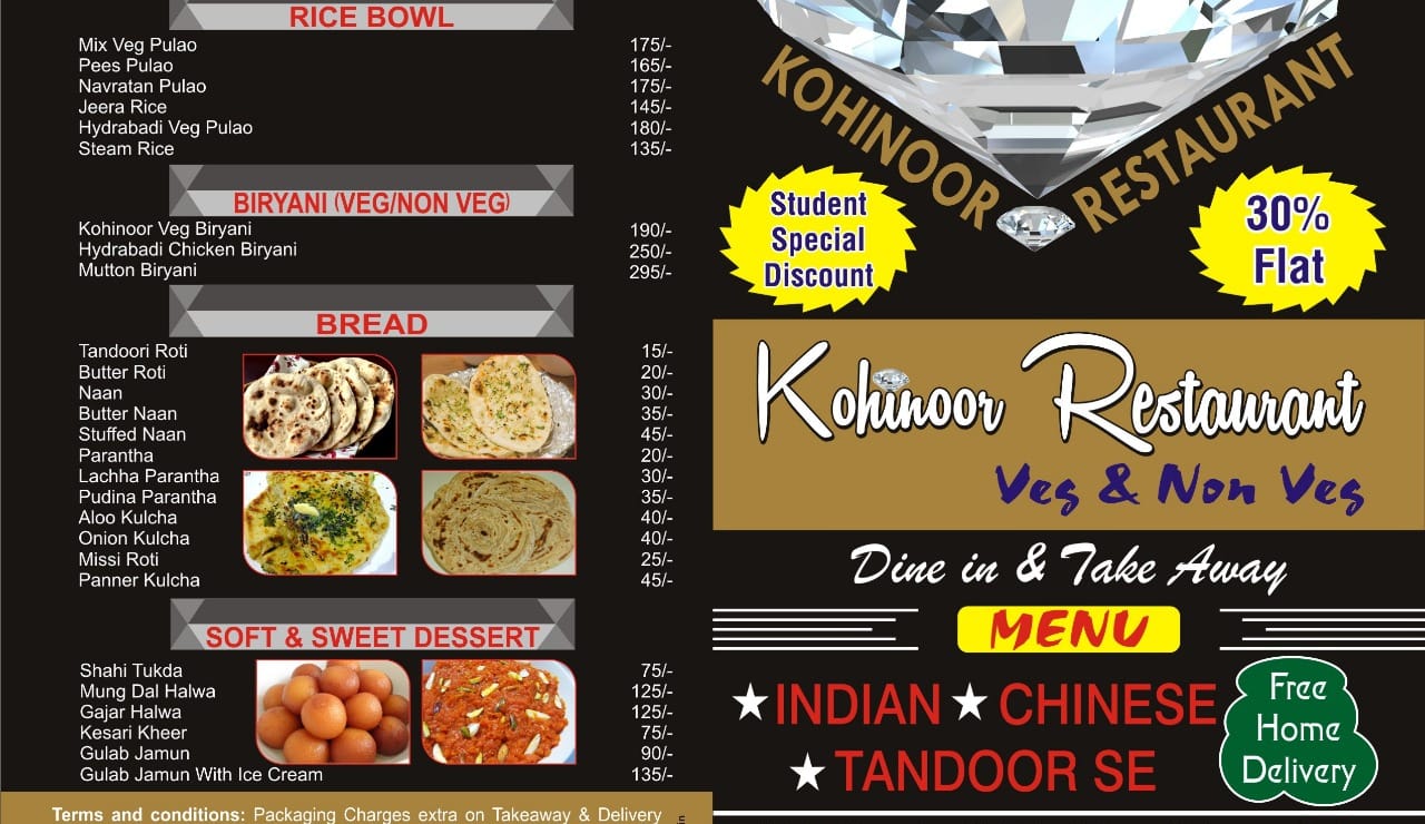 Restaurant Kohinoor - Eat All You Can !!! Enjoy our Sunday special ...