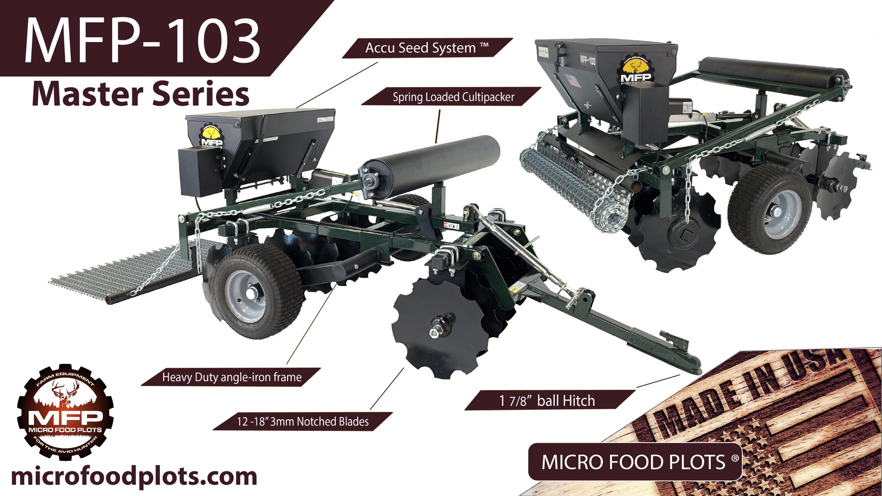 The Master Series! Our Trademarked Accu... - Micro Food Plots | Facebook