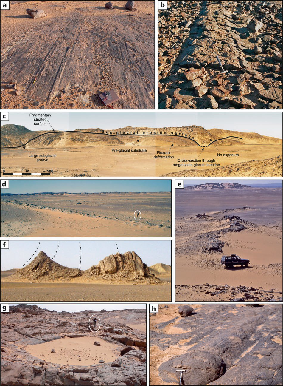 Geomorphological - Really nice examples of exhumed glacial landforms in ...