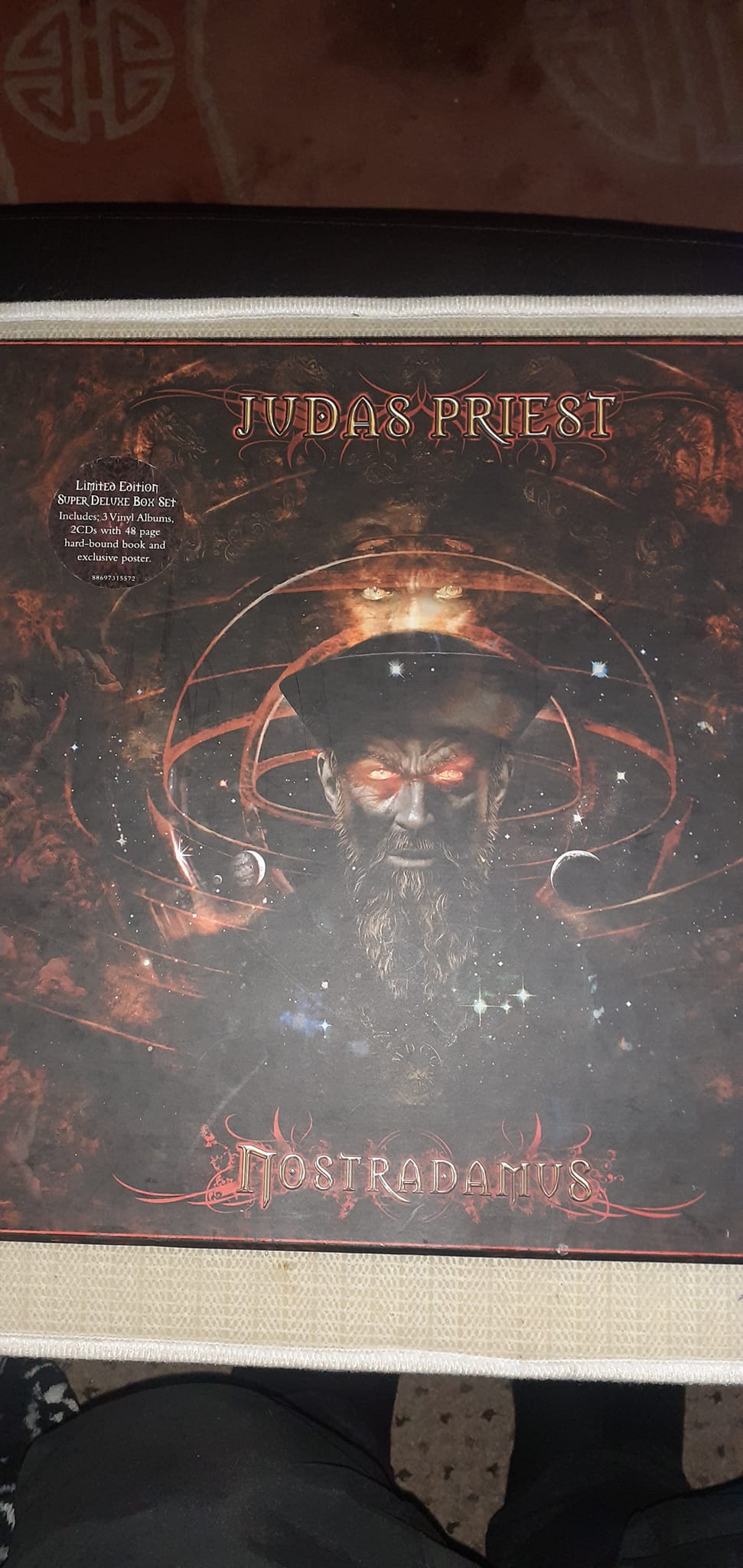 Judas Priest Nostradamus 3 vinyl album for sale