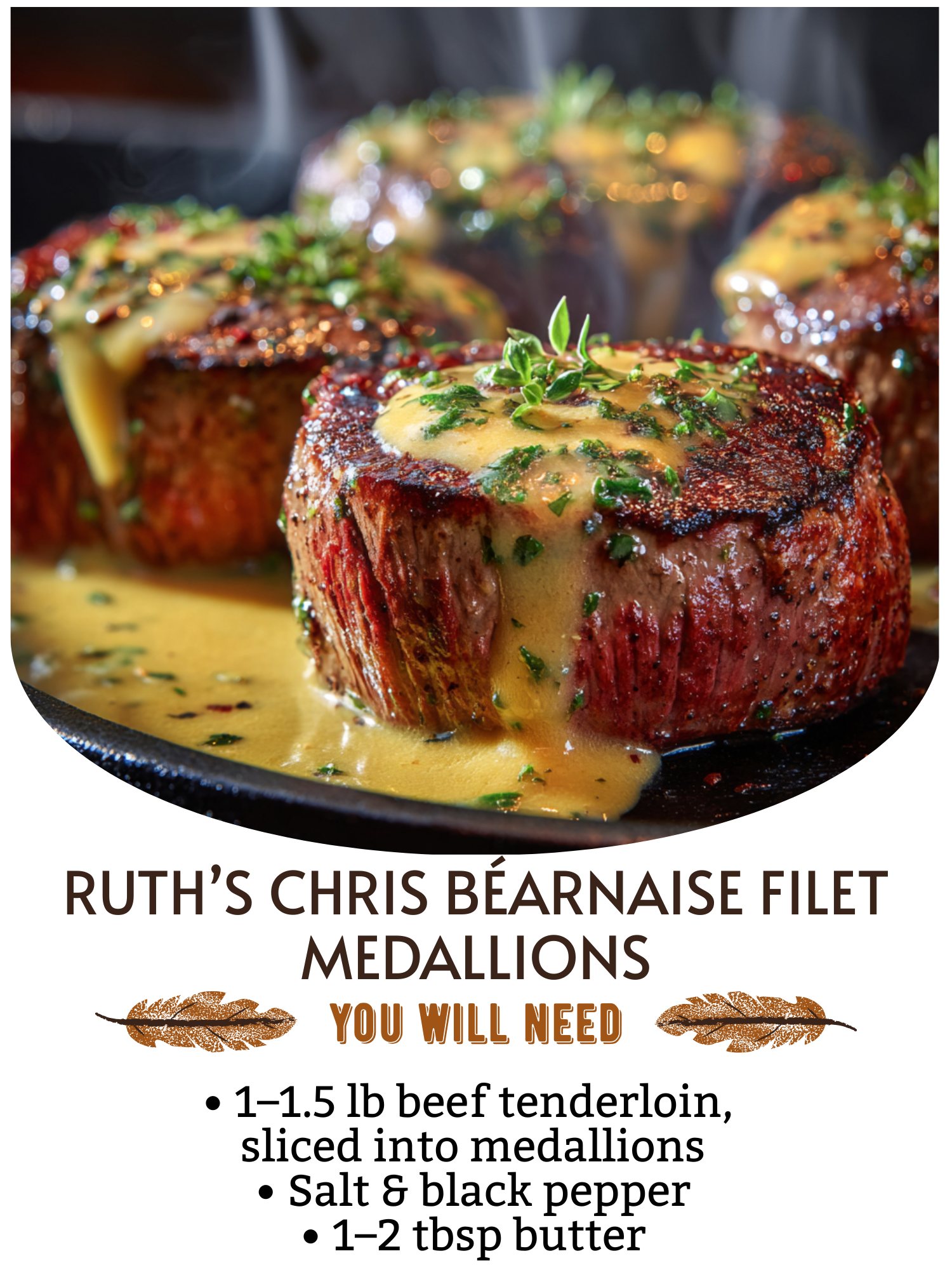 🥩 Ruth’s Chris Béarnaise... - Simple Recipes for Everyone | Facebook