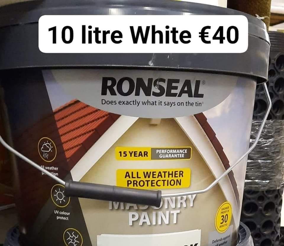 Merricks - ******** SPECIAL OFFERS******* 10 LITRE WHITE EXTERIOR PAINT ...