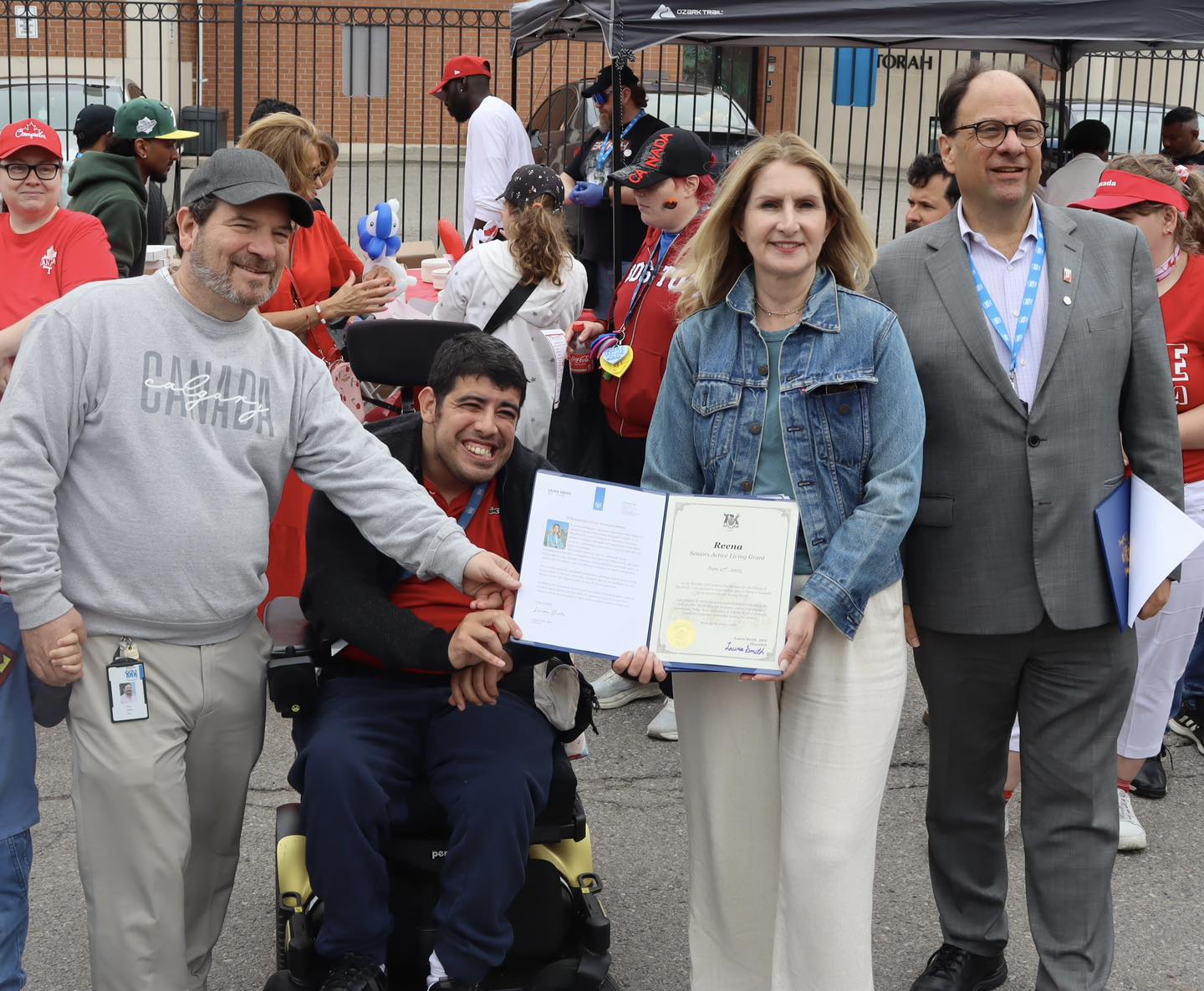 Laura - Honoured to attend the Reena Canada Day Celebration and ...