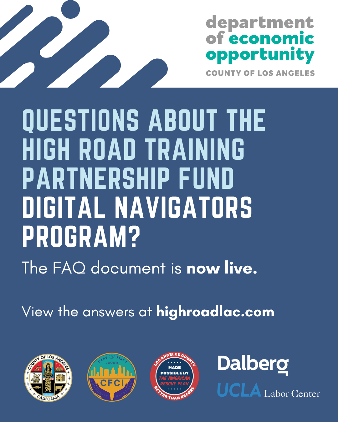 Los Angeles County Department of Economic Opportunity | Los Angeles CA